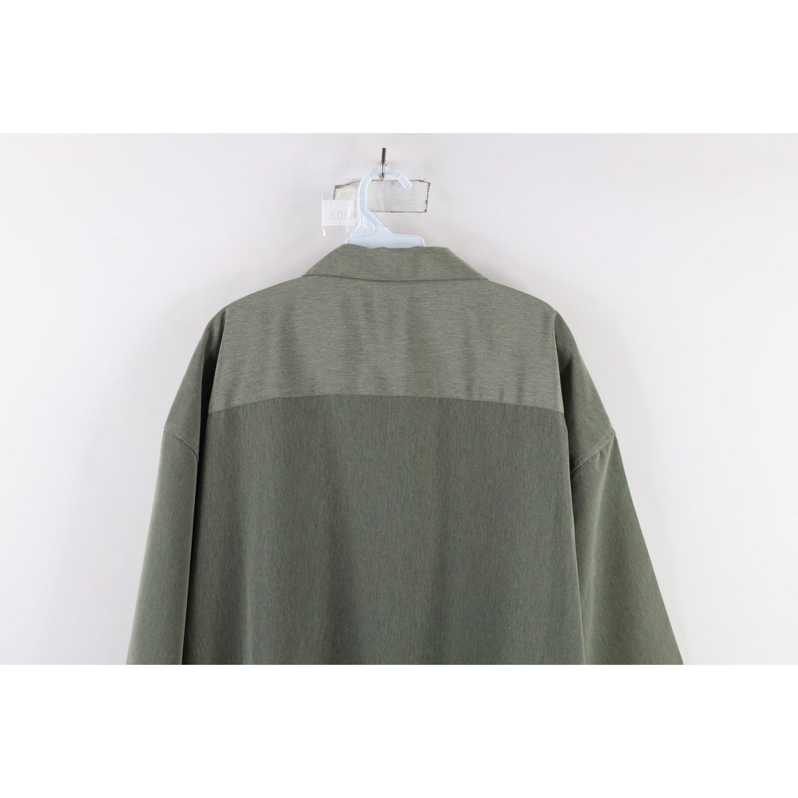 Deadstock Vintage 90s Streetwear Mens 2XL Camp Collar Short
