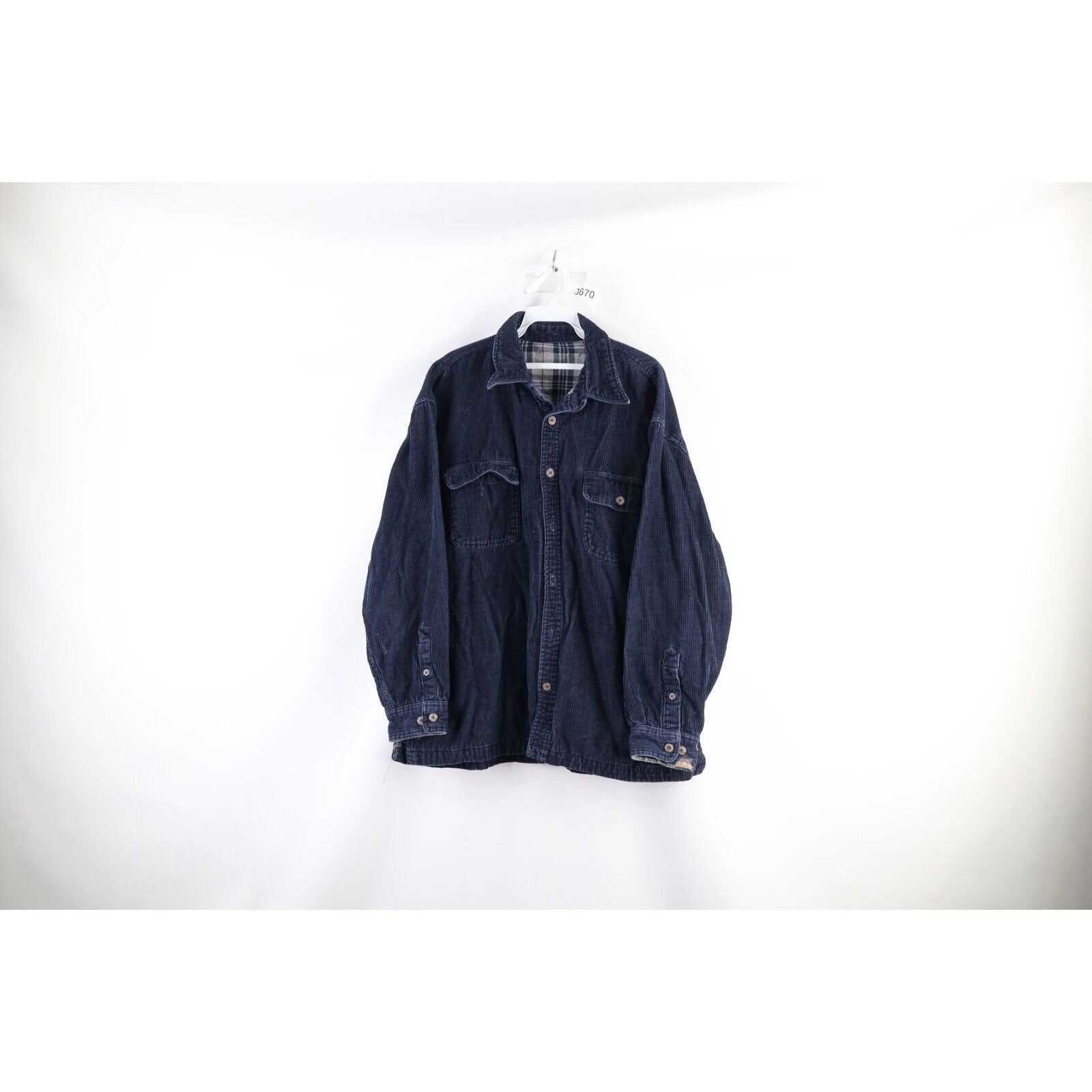 90s Streetwear Mens XL Thrashed Flannel Lined Corduroy Shirt Jacket Blue Streetwear Thrashed Shirt Jacket Mens Corduroy Shirt Jacket Blue Etsy Ireland