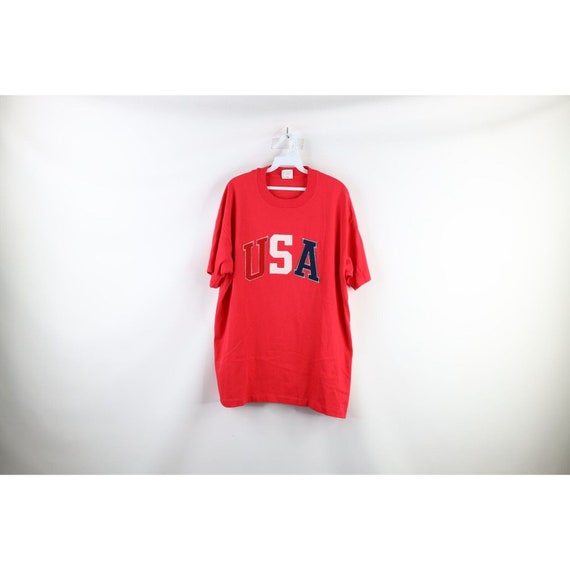 90s Streetwear Mens Size XL Spell Out Block Lette… - image 1