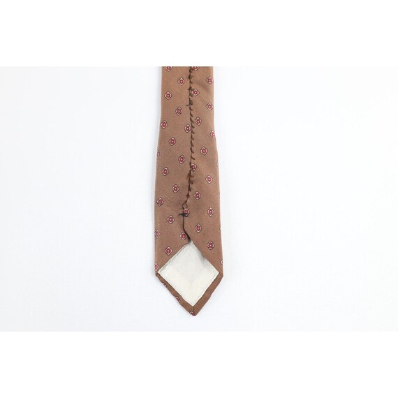 90s Christian Dior Geometric Silk Neck Tie Dress … - image 5