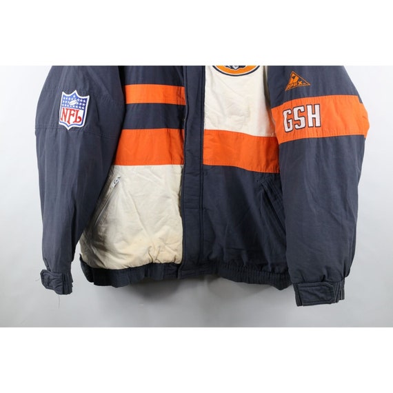 90s Mens XL Distressed Chicago Bears Football Ful… - image 3