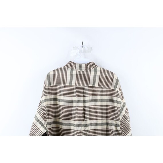 90s Tommy Hilfiger Mens Large Heavyweight Collare… - image 8