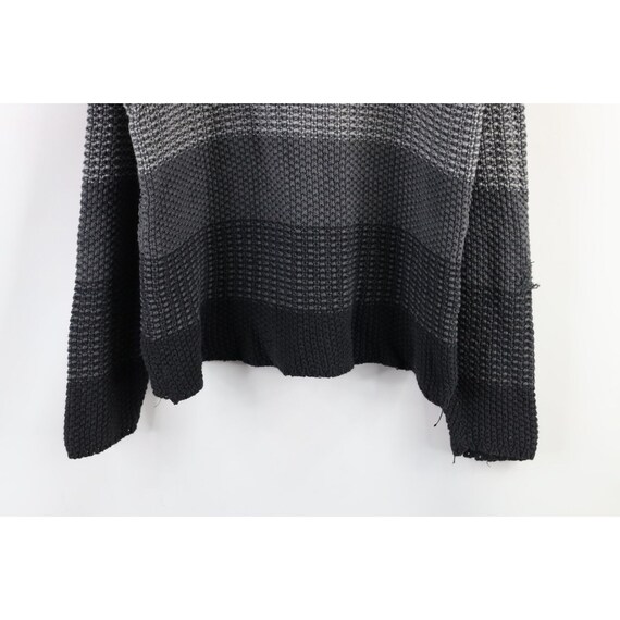 90s Streetwear Womens Medium Striped Color Block … - image 4