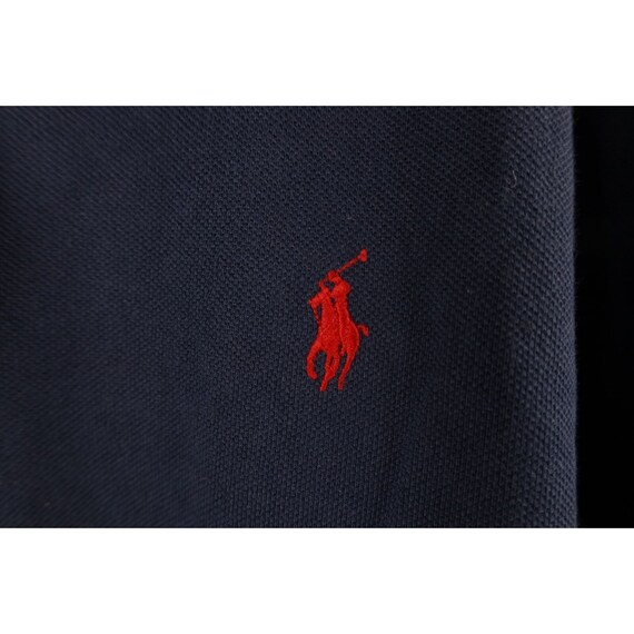 90s Ralph Lauren Mens XL Distressed Long Sleeve R… - image 4