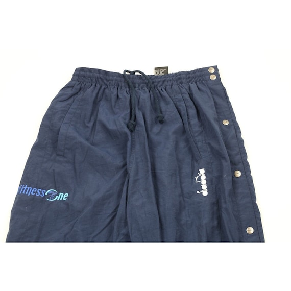 90s Diadora Soccer Mens Medium Spell Out Color Block Lined Tearaway Pants Vintage Diadora Soccer Warm up Pants 1990s Football Soccer Pants Etsy Ireland