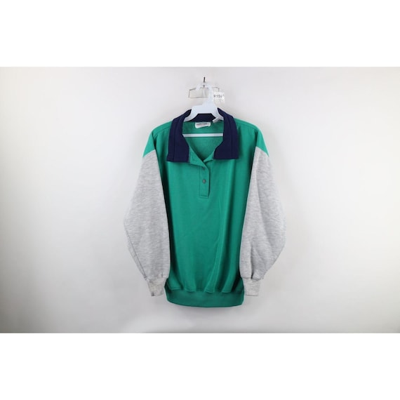 90s Eddie Bauer Sport Womens Small Faded Color Block Henley Sweatshirt Vintage Eddie Bauer Sweatshirt 1990s Color Block Sweatshirt 1990s Etsy UK