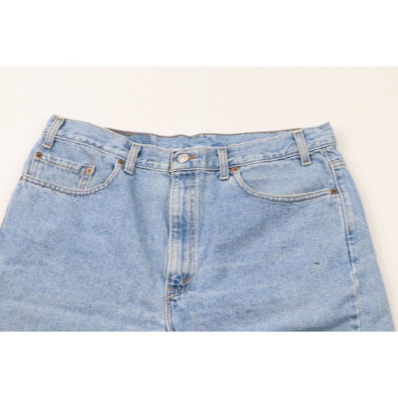 90s Levis 505 Mens 38 Distressed Relaxed Fit Deni… - image 2