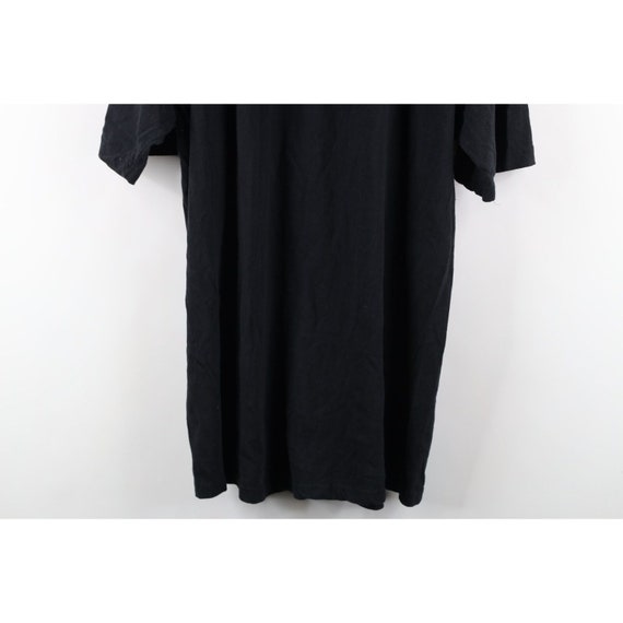 90s Streetwear Mens XL Faded Blank Short Sleeve T… - image 7