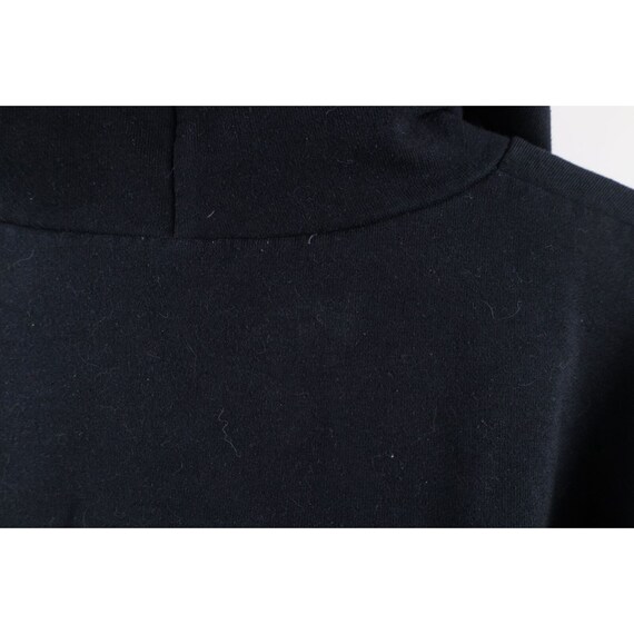 90s Streetwear Mens Medium Faded Blank Full Zip H… - image 8