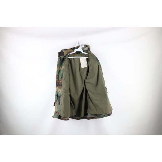 90s Mens Medium US Military Camouflage Cold Weath… - image 6