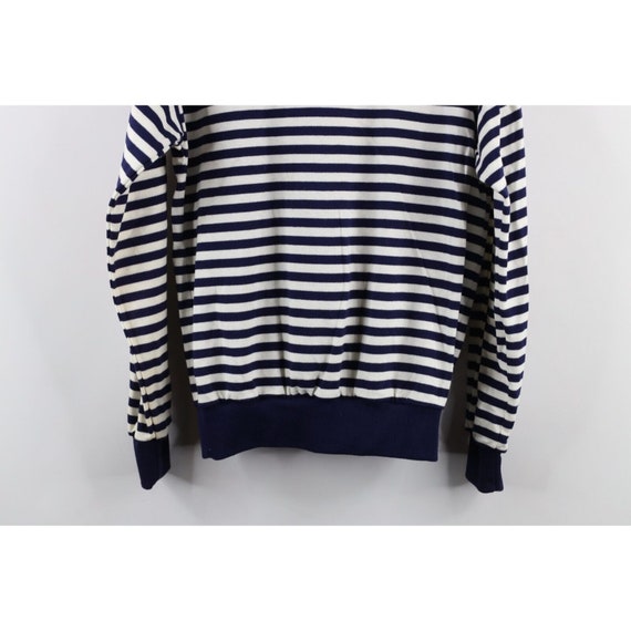 70s Streetwear Womens Large Striped Lightweight K… - image 10