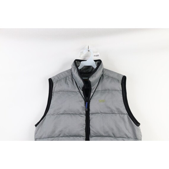 90s Eddie Bauer Ebtek Mens M Spell Out Down Insulated Puffer Vest 