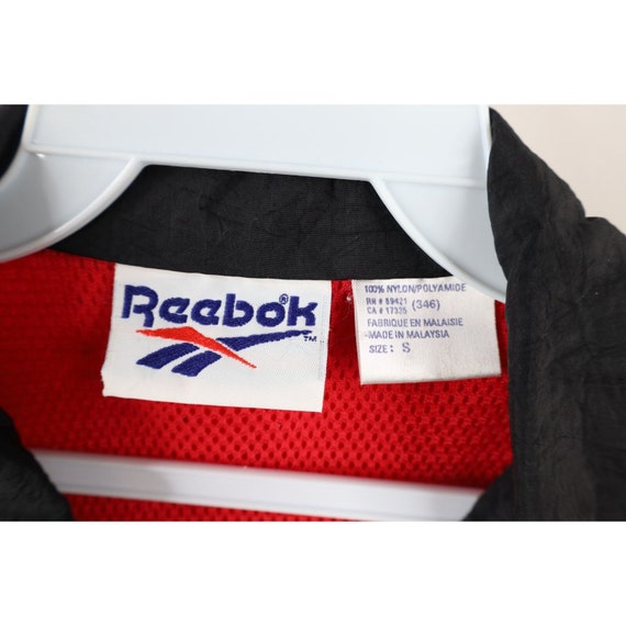 90s Reebok Womens Small Spell Out Baggy Oversized… - image 7