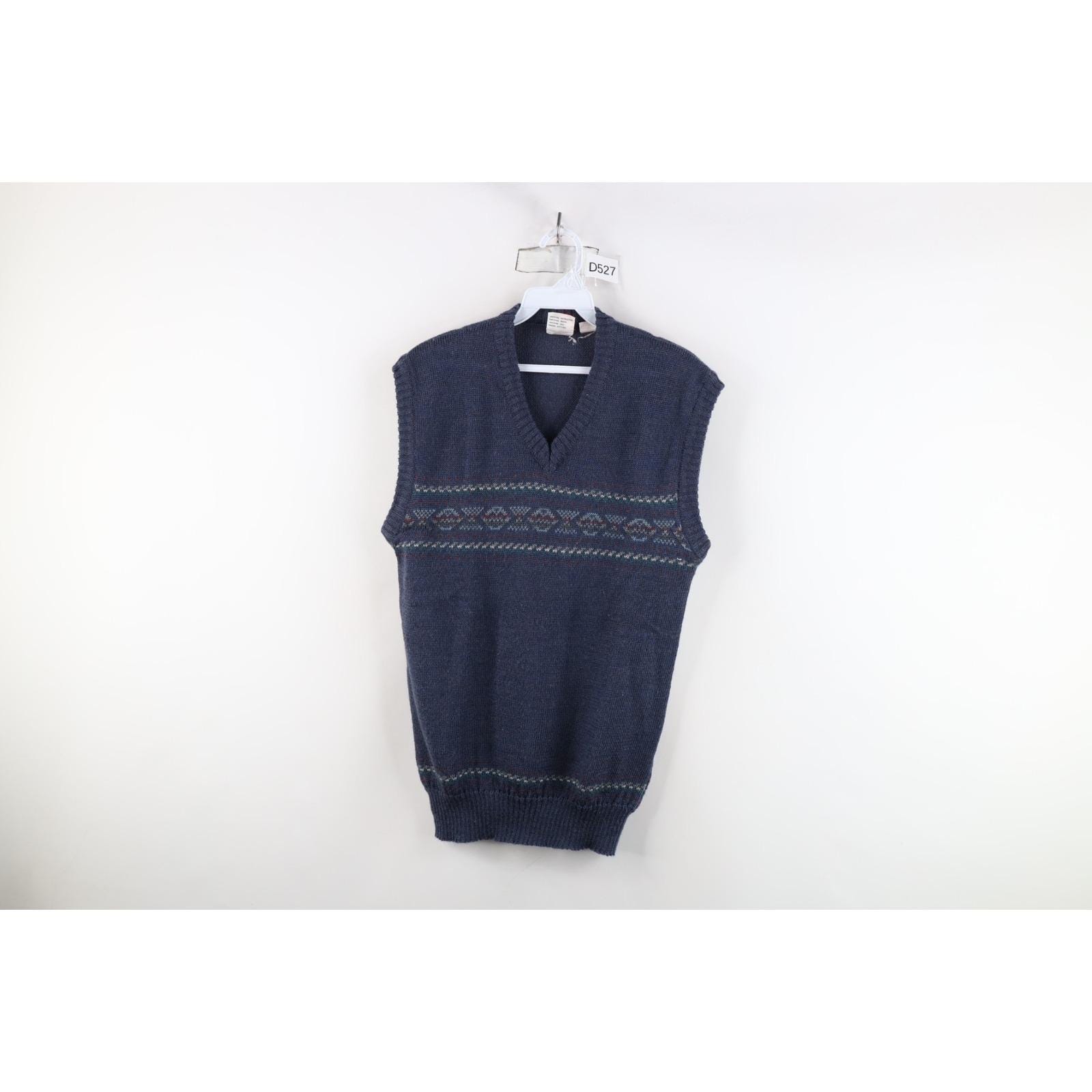 70s Knit Vest - Etsy