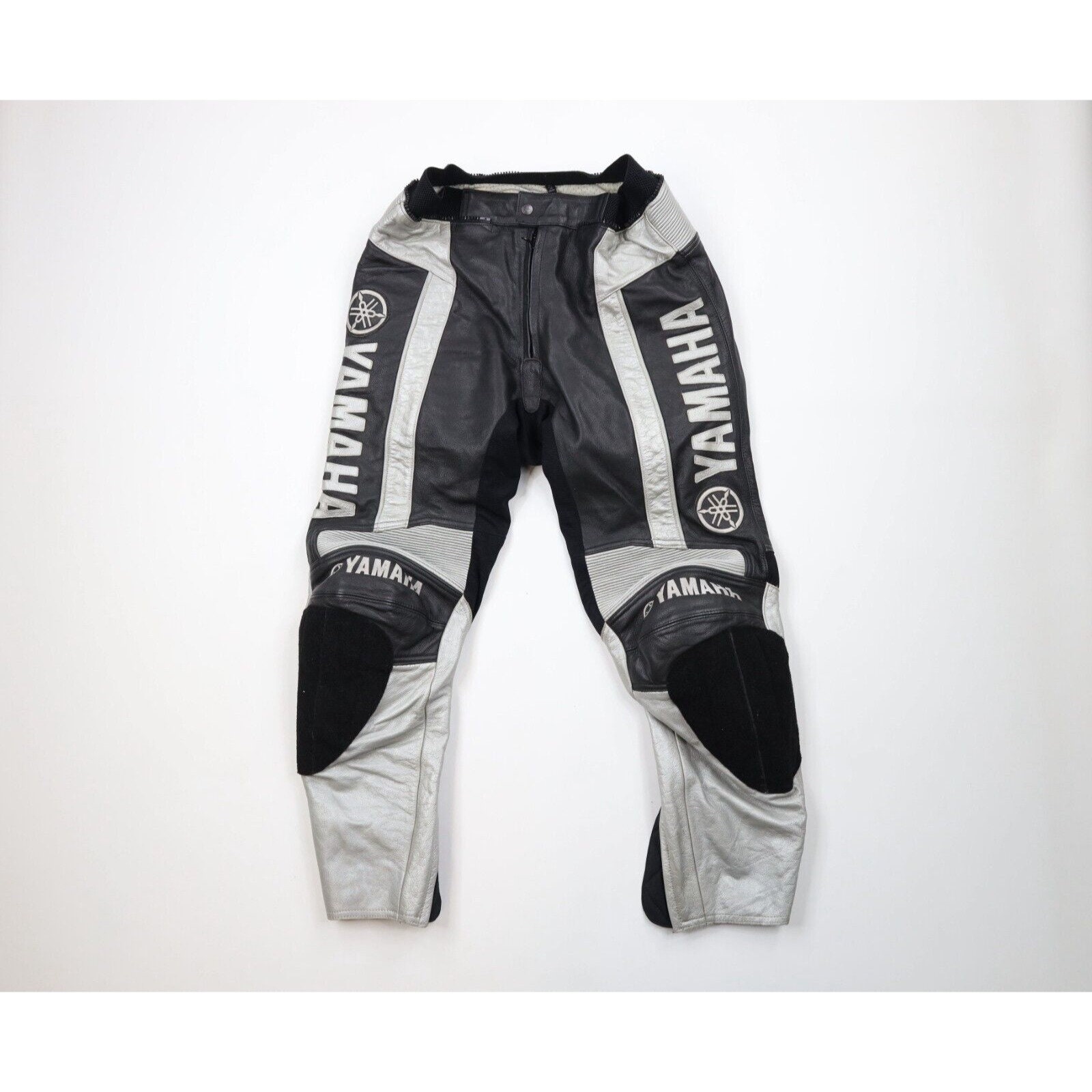 Vintage Yamaha Racing Mens 44x30 Distressed Spell Out Padded