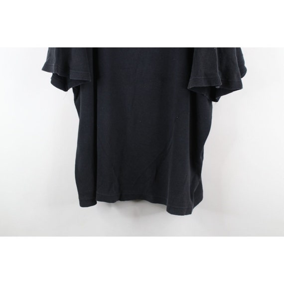 90s Streetwear Mens XL Faded Blank Baggy Fit Ribb… - image 3