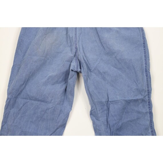 70s IZOD Mens Large Distressed Elastic Waistband … - image 10