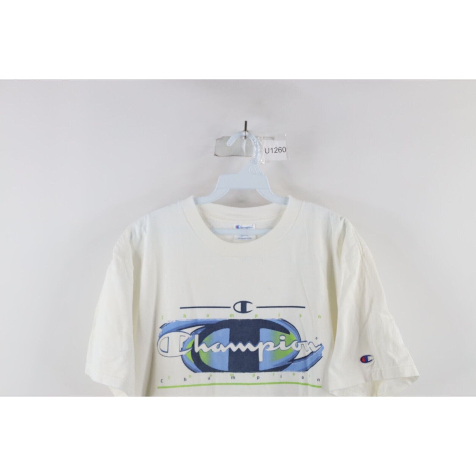トップス 90s champion three face XL vintage Vintage 90's Champion Double Face Sweatshirt 75th