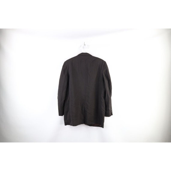 60s Rockabilly Mens 40R Wool 3 Button Suit Coat J… - image 10