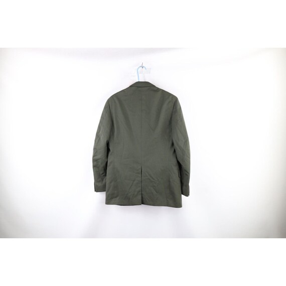 50s Streetwear Mens Size 38R Wool 3 Button Suit C… - image 10