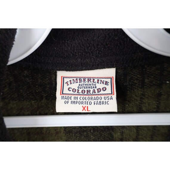 90s Streetwear Mens XL Deep Pile Fleece Full Zip … - image 5