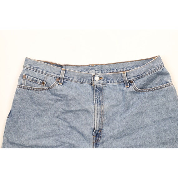 Vintage Y2K 2001 Levis 550 Womens 22 Distressed R… - image 2