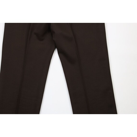 70s Streetwear Mens 38x30 Faded Knit Wide Leg Bel… - image 9