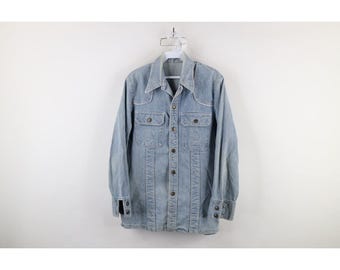 Vintage Carter's denim chore jacket in size L to XL, c