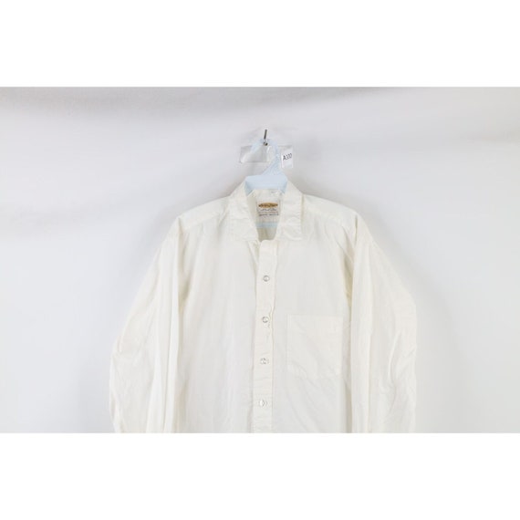 50s Streetwear Mens 16 34 Sanforized Cotton Frenc… - image 2