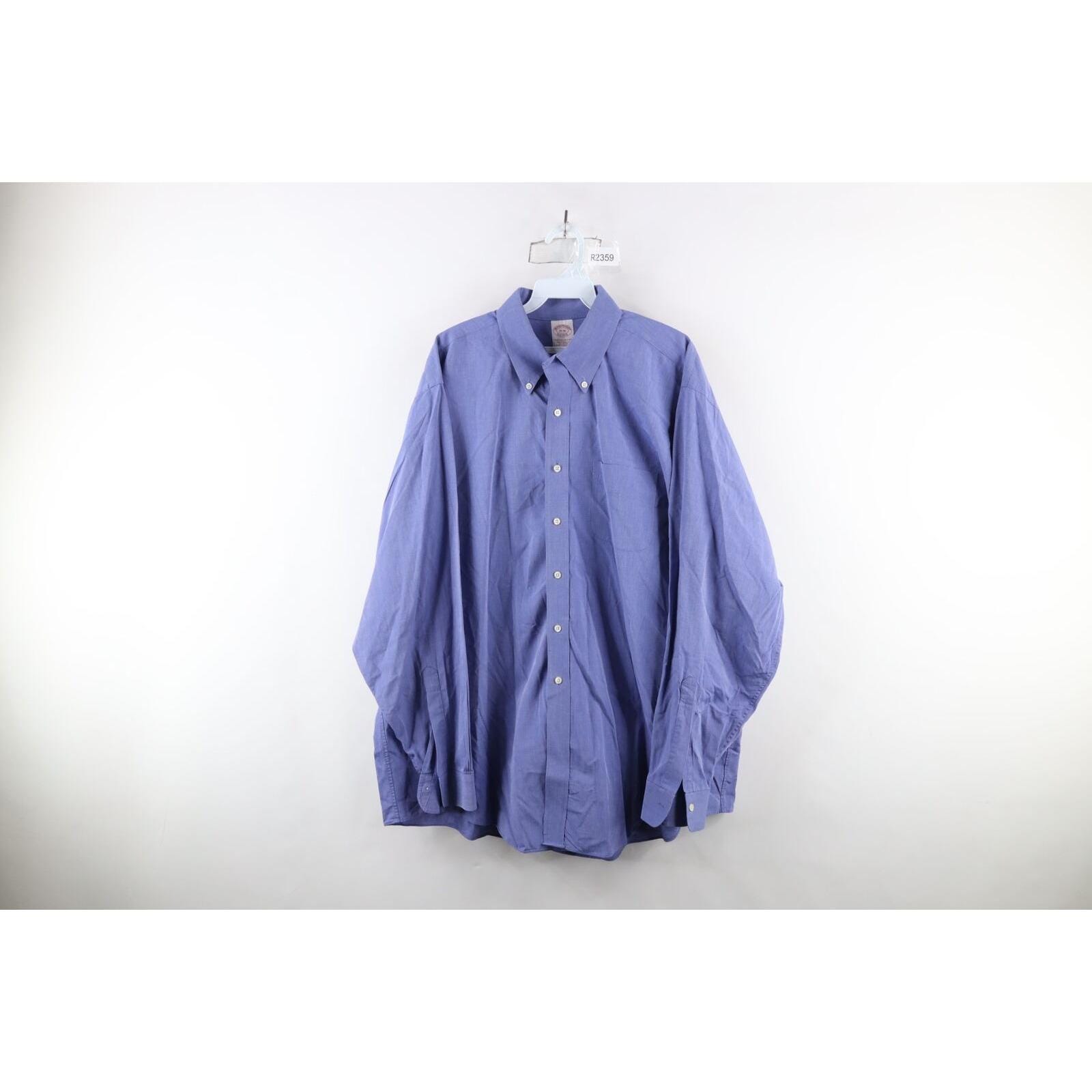 トップス 90s brooks brothers cotton knit 90s Brooks Brothers Mens 18 36 Original Cotton Button Down
