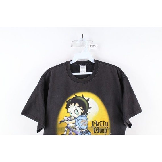 Vintage Y2K 2003 Betty Boop Mens Large Distressed… - image 2