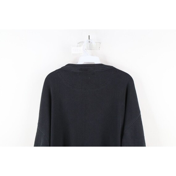 90s Streetwear Mens XL Faded Blank Baggy Fit Ribb… - image 10