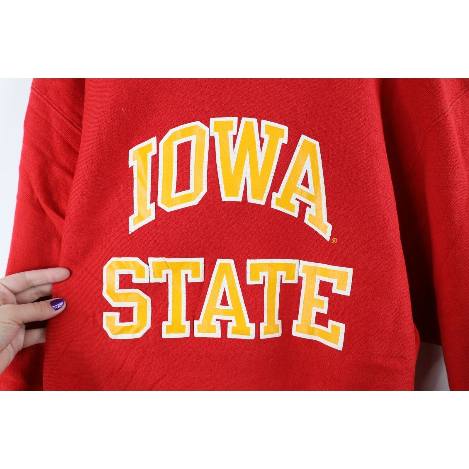 90s Champion Reverse Weave Mens 2XL Iowa State University 90s Champion Reverse Weave Mens 2XL Iowa State University