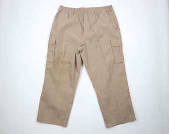 パンツ Burmula : 24SS / EYELET WIDE CARGO PANTS (IVORY) Cargo pants with wide legs brand ICEBERG — Globalbrandsstore