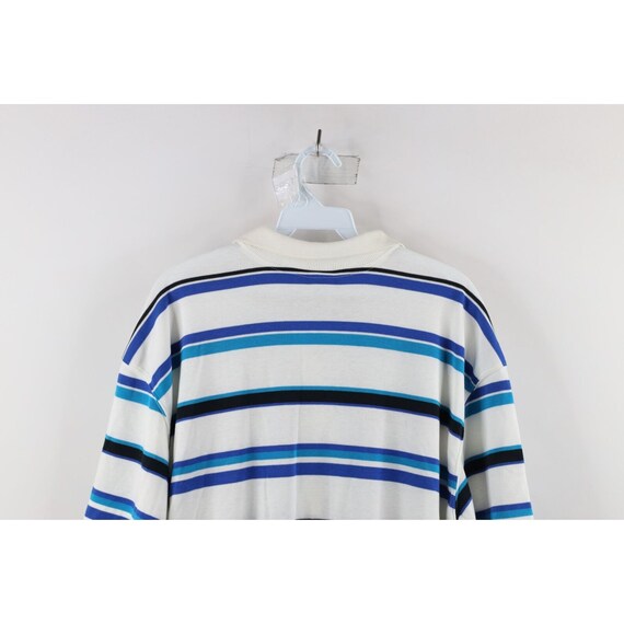 Deadstock Vintage 90s Streetwear Womens XL Stripe… - image 8