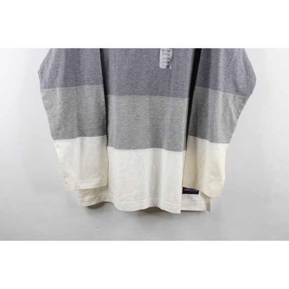 Deadstock Vintage 90s Streetwear Mens XL Striped … - image 3