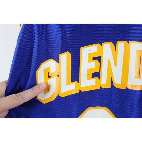 90s Nike Mens Large Spell Out Glendale Basketball… - image 6