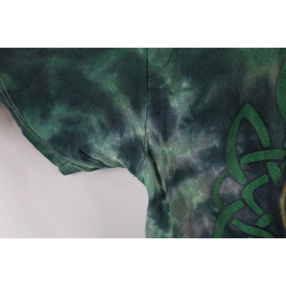 90s Streetwear Mens Large Faded Acid Wash Gaelic … - image 5