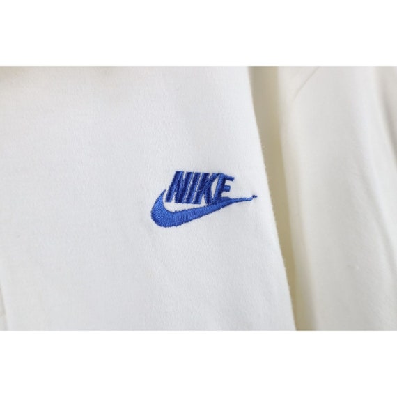 90s Nike Mens 2XL Distressed Spell Out Collared G… - image 4