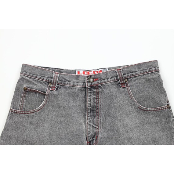 Shorts jeans larghi sale