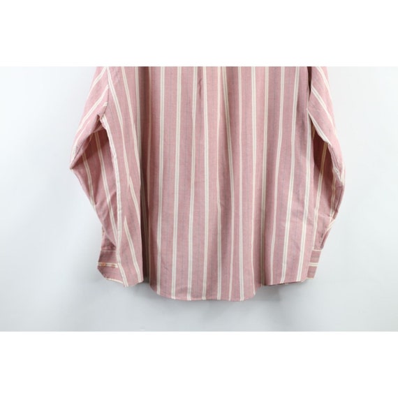 90s Streetwear Mens 2XL Striped Color Block Doubl… - image 8