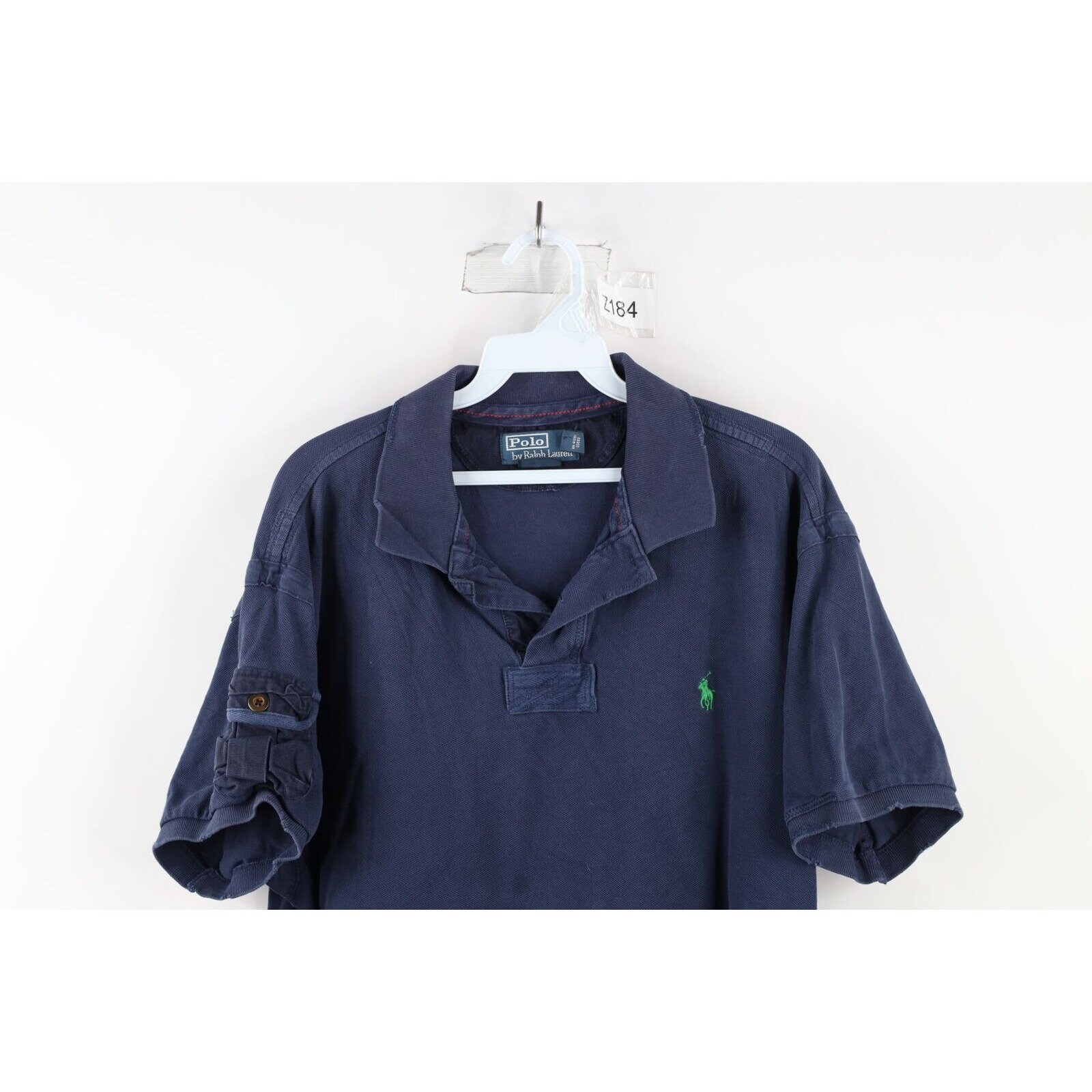 ブランドのギフト 90s Ralph Heavyweight Distressed Fit Custom XL Mens Lauren ウェア