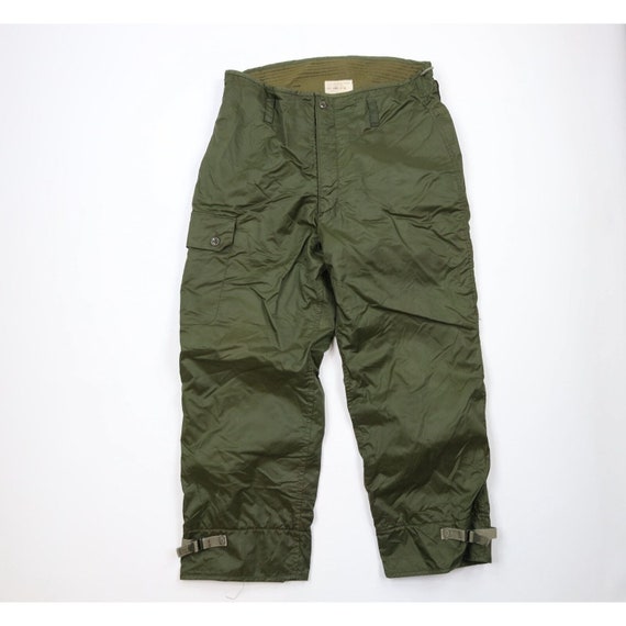 Vintage Korean Vietnam War Extreme Cold Weather Long John Thermal Pants  Base M