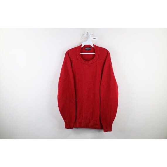 90s lands' end cotton sweater