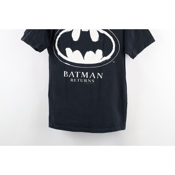 90s Boys XL Faded Spell Out Batman Returns Movie … - image 3