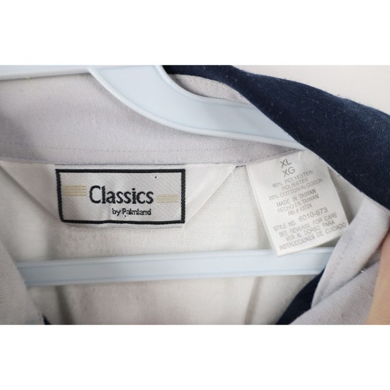 90s Streetwear Mens XL Ribbed Color Block Mob Maf… - image 5