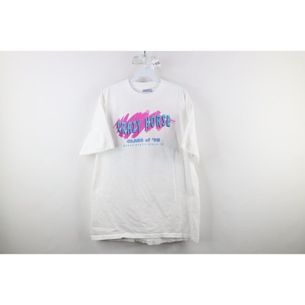 90s Streetwear Mens XL Spell Out Crazy Horse Gentleman's Club T-Shirt USA, Vintage Gentlemans Club T-Shirt, 1990s Crazy Horse T-Shirt, 90s T
