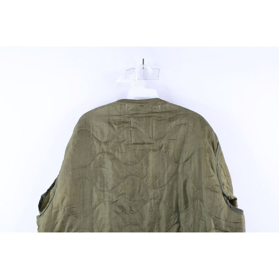 80s Military Issue Mens Large Cold Weather Coat J… - image 9