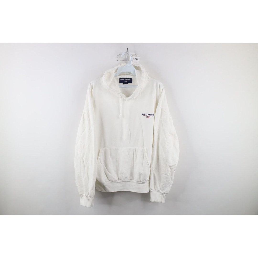 Polo by Ralph Lauren M スウェット 90s Polo Sport Ralph Lauren Mens M Boxy Fit USA Flag Hoodie