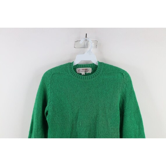 90s Streetwear Womens Small Blank Shetland Wool K… - image 2